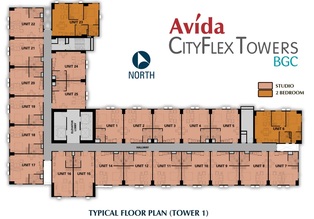 Avida CityFlex Towers BGC Floor Plan